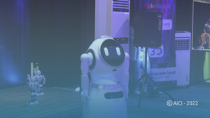 AiCI Pamit dari Pameran Teknologi Future X di The Breeze