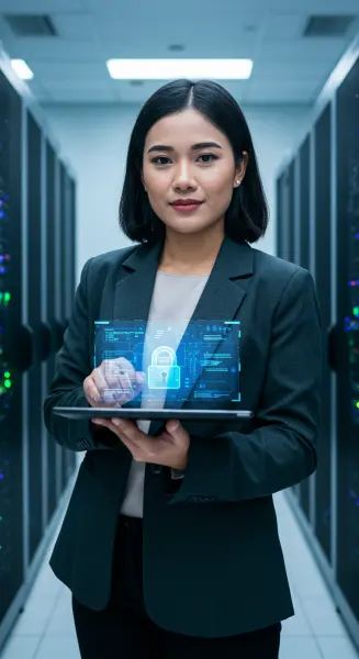 3. Menjamin privasi dan keamanan data pengguna