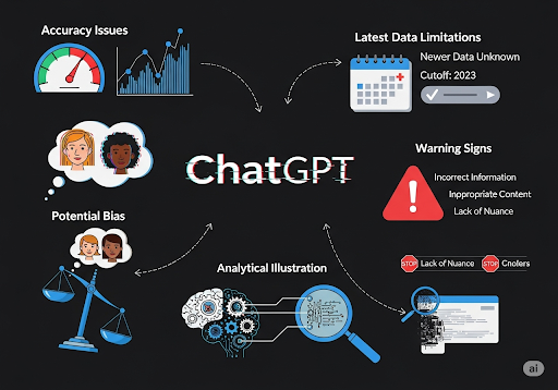 Gambar 3. Keterbatasan dan tantangan ChatGPT