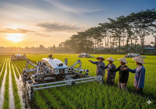 03. Robotika Pertanian, Efisiensi dan Skalabilitas