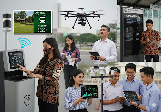 1. Sensor Cerdas dan Pengumpulan Data Otomatis