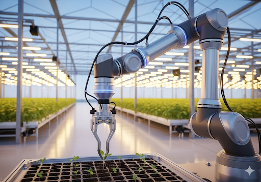 Gambar 2. Lengan Robotik untuk Penanaman Bibit